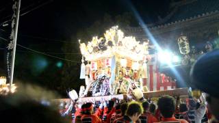 2011 魚吹八幡神社 宵宮 楼門前 津市場