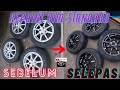 REPAINT RIM STANDARD AXIA SAMPAI SIAP