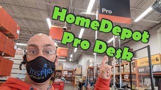 Why do we love using the Pro Desk at The Home Depot?