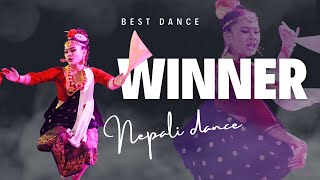 nepali jhaure dance by bibisha chhetri l junior group B Winner