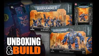 Let's Build Brutalis Dreadnought & Desolators Space Marines Warhammer 40k Unboxing