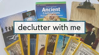 Declutter With Me | Decluttering Books + Items from My Office