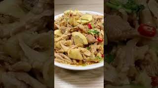 柠檬手撕鸡 Lemon shredded chicken #Shorts