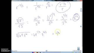 6.6 Rational Exponents