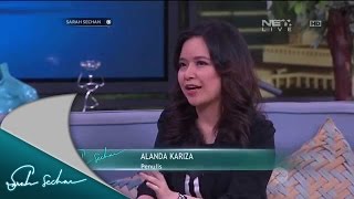 Alanda Kariza ingin menjadi Penulis yang Produktif