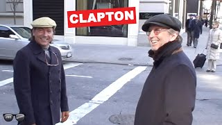 You wont believe how Eric Clapton refers to his friend in NYC