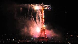 Paris Bastille Day 2014 Fireworks over the Eiffell Tower - Part 9