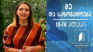 მე და საზოგადოება, III-IV კლასი - ტექნიკის უსაფრთხოდ გამოყენება - ინტერნეტ უსაფრთხოება #ტელესკოლა