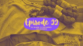 Podcast 22 - 2 patrons Sew La Jupe, 2 t-shirts tricotés, test pour Atelier Emilie et du x-stitch