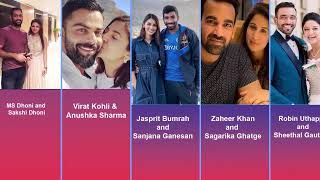 Indian Cricketers Beautiful Wife & Girlfriend | ICC World Cup 2024 Players and their Wife