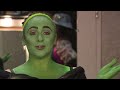 behind the scenes of wicked the process of making elphaba green