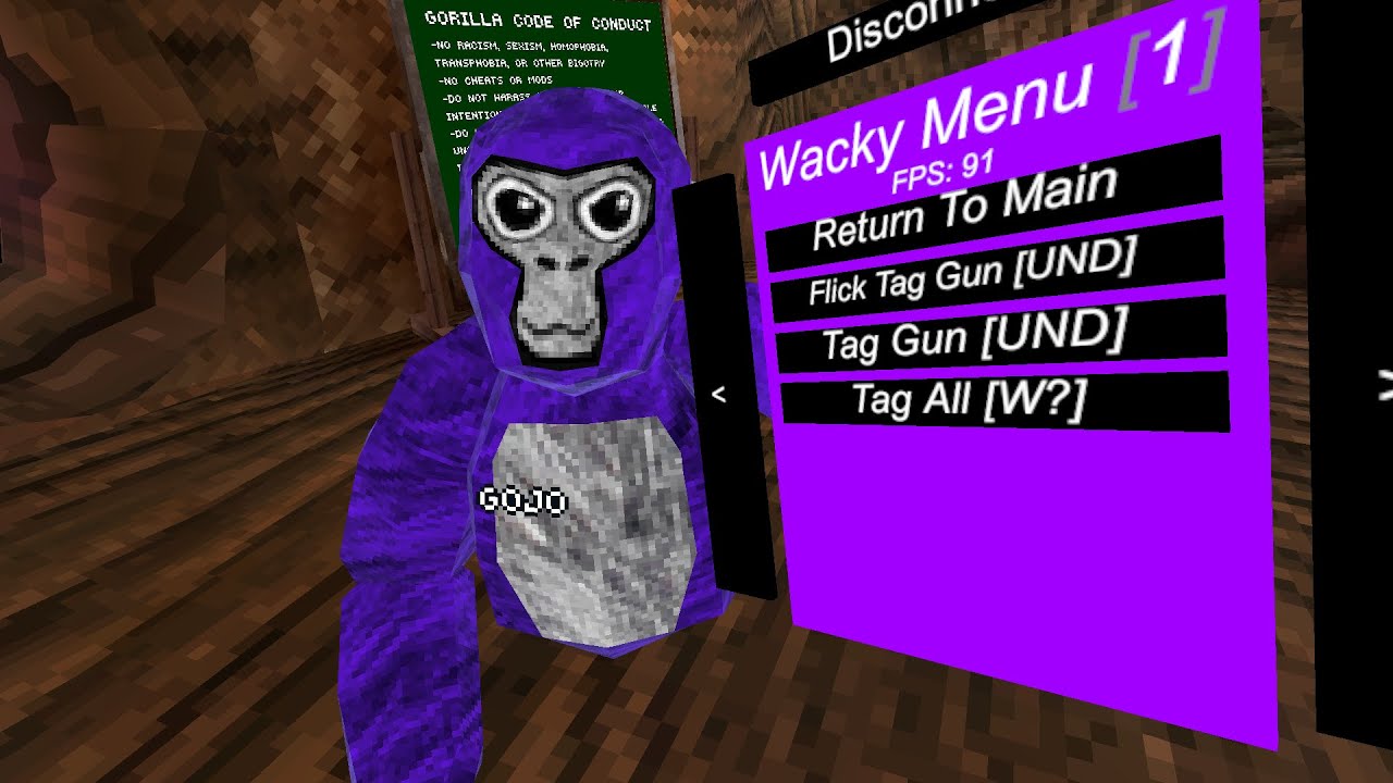 Free Inf Range Tag Gun Showcase Gtag Modding Wacky Menu Youtube