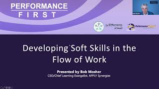 PM Webinar Series 04/06/2021 - Soft skills in the Workflow