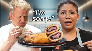 Gordon Ramsay doesn't like my Beef Wellington | BTS Vlog