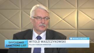 'Polish parliament appeals for release of Savchenko' - Witold Waszczykowski