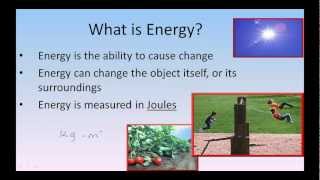 Introduction to Energy