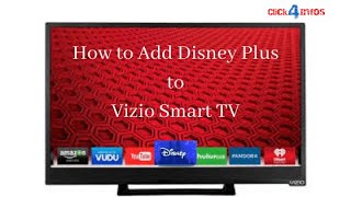 How to Add Disney Plus to Vizio Smart TV | Disney Plus to vizio smart tv | Disney Plus