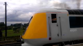 Class 41 001 leaves bo'ness