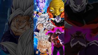 Who is strongest | Beerus Gohan Goku VS Babidi Jiren Toppo #shorts #dbs #anime #