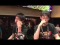 東京ゲームショウ2015 クラクラ attack8 gin vs joe 実況ドズル