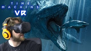 Swimming with a Mosasaurus (HTC VIVE) | Time Machine VR #3