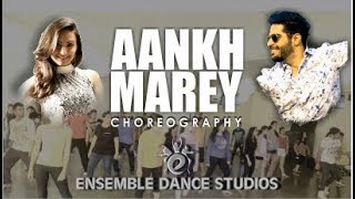 Aankh Marey | ROHISHA Choreography | Simmba | Ensemble Dance Studios | MUMBAI | BOLLYWOOD DANCE