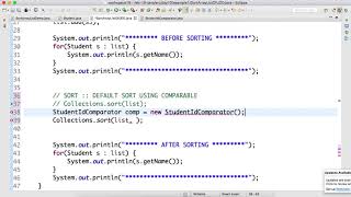 Day-10 #Sort an #ArrayList using #Comparator and #Collections in #Java