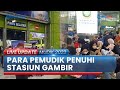 H-2 Lebaran Volume Penumpang di Stasiun Gambir Meningkat, Penumpang Mencapai 13.800