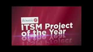 itSMF 2012 Project of the Year Presentation