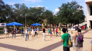 Texas A\u0026M University China Hong Flash Mob \