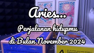 Aries ♈ Perjalanan Hidupmu Di Bulan November 2024⁉️🧐