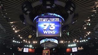 Warriors Make History at 73-9