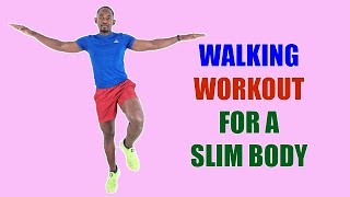 30 Minute SLIM BODY Walking Workout at Home🔥Burn 250 Calories🔥