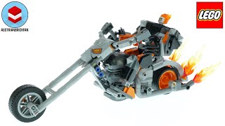 LEGO Marvel 76245 Ghost Rider Mech & Bike - LEGO Speed Build Review