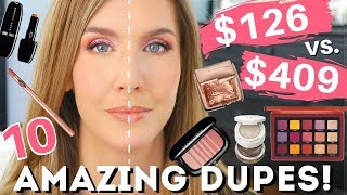 10 AMAZING Makeup Dupes That BEAT High End Products | 2019