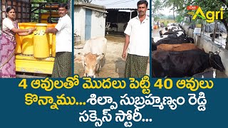 Cow Dairy Farming in Telugu | 4ఆవులతో మొదలు పెట్టి 40ఆవులు కొన్నాము..!!  Tone Agri