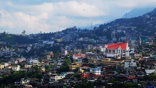 Kohima, Capital of Nagaland | Time lapse of a busy road in Kohima | Shot by Apong Naga