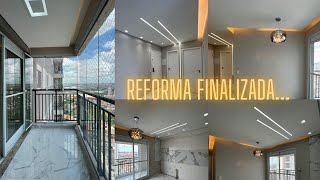 ACABOU A REFORMA  |  Apê ficou pronto!