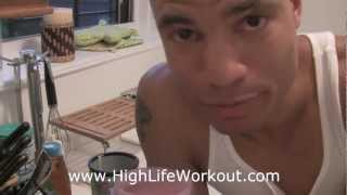 Post Workout Shake to Help Build / Gain Muscle and Burn Fat Fast (Big Brandon Carter)