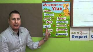 Months of the year 月份的說法