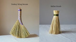 How To Make A Turkey Wing Broom \u0026 Skillet Brush - Raleigh Klotzek (Wild Crafted Home)