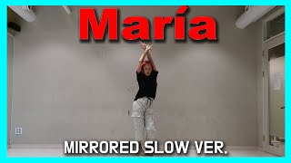 [K-POP] 화사 - '마리아' 안무 거울모드 X0.75 / HWASA 'MARIA' Choreography MIRRORED VER.