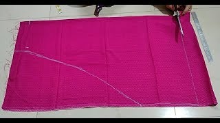 Easy cutting of semi pattiyala pant