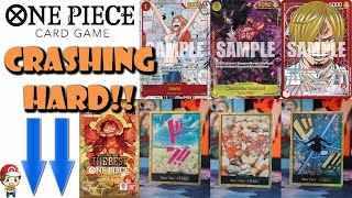 PRB-01 (One Piece Card Game Best) Prices are Crashing HARD! (One Piece TCG News)