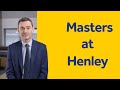 Postgraduate courses at Henley