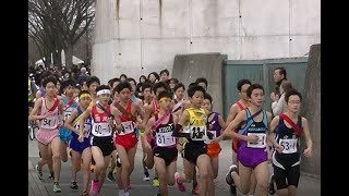 20200125北九州市中学新人駅伝（男子） 1区スタート～2区