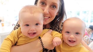 DITL of 6 month twins! Family of 8 kids! Part 1 of 2 Jordan Page Family