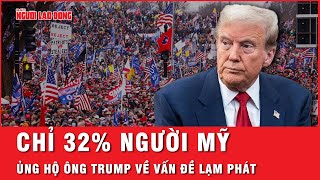 Tổng thống Trump ngạc nhiên ra sao với tỷ lệ ủng hộ người dân Mỹ dành cho mình? | Tin thế giới