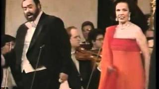 Pavarotti - 30th annivarsary Gala - Tosca Duo. Kabaivanska & Pavarotti.