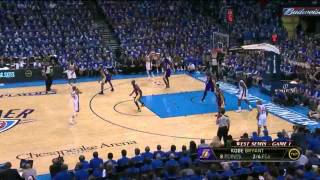 Russell Westbrook 27 points vs LA lakers full highlihgts semi-finals GM1 NBA Playoffs 2012.14.05